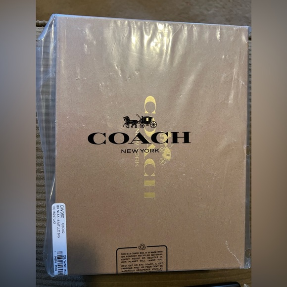Coach Boxed Nolita Bag 15 In Signature Canvas nwt in packaging in box - Picture 7 of 8